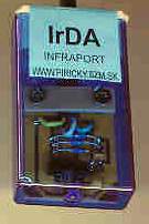 IrDA v modrej krabicke